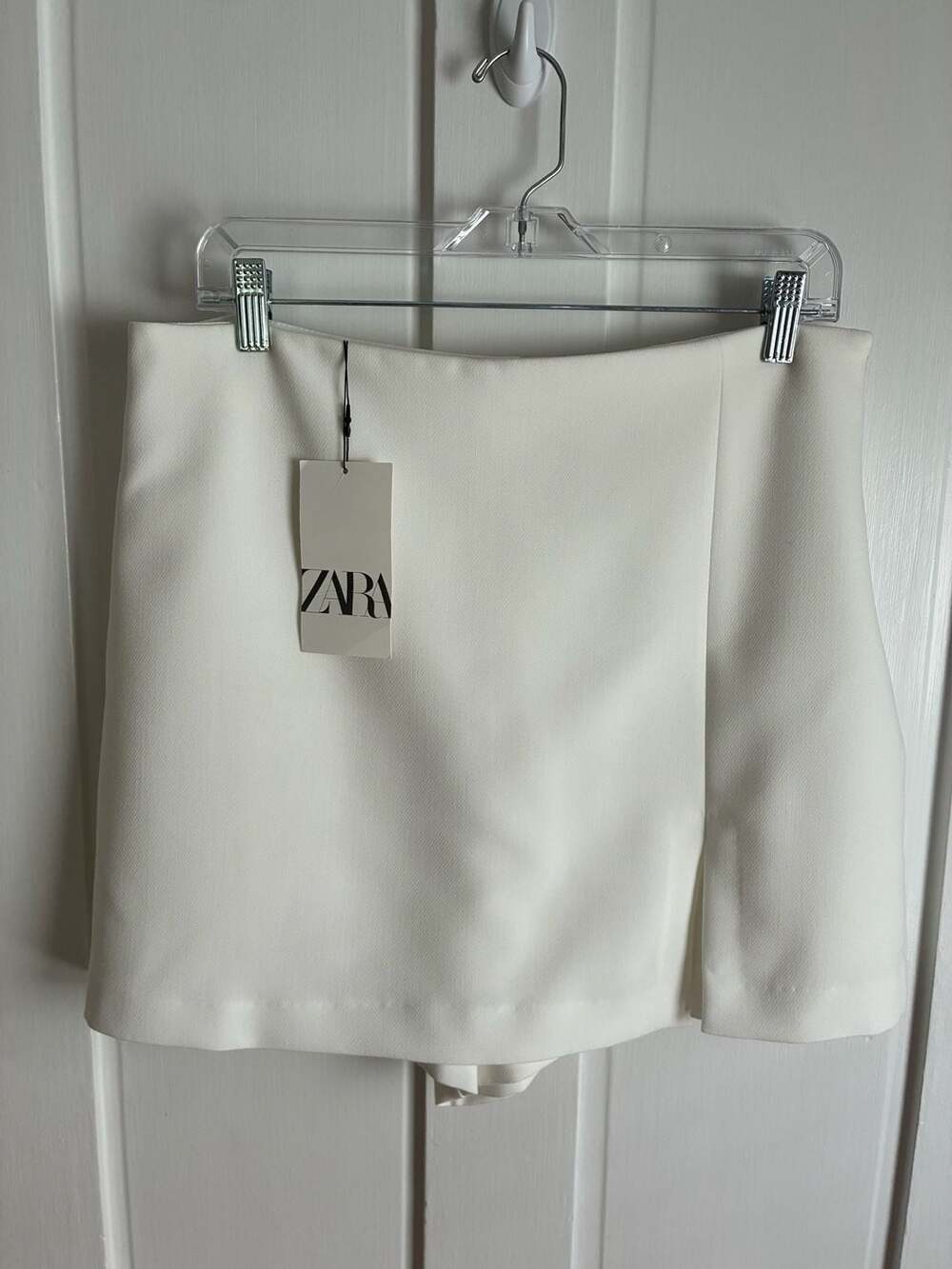 Zara White Skort Size XL